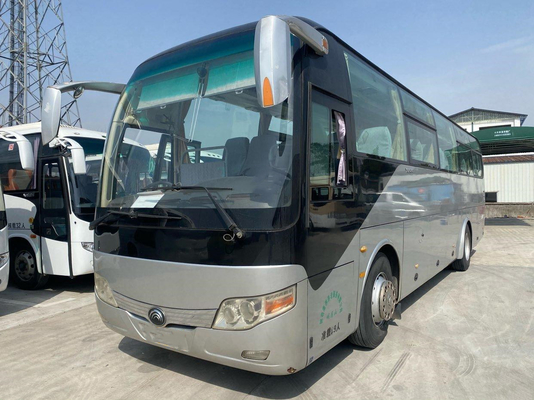 De tweede Handbus Yutong 47 Zetelspassagier Diesel per bus vervoeren gebruikte Bussen van de de Zetels de LHD Gebruikte Stad van Busbuses with leather