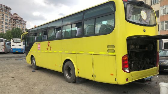 Gebruikte Yutong-Bus ZK6107 51seats wp. De achtermotor Gebruikte Lage Kilometer van de Reisbus