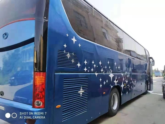 2014 Jaar 55 Zetels Gebruikte Kinglong-het Veredelingsmiddeldieselmotor van Bus With Air van de Busxmq6129 Gebruikte Bus